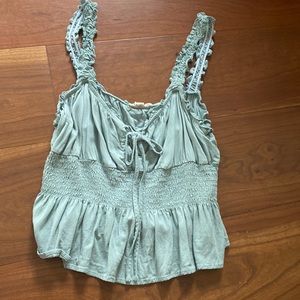 LA hearts blue tank - lightly worn